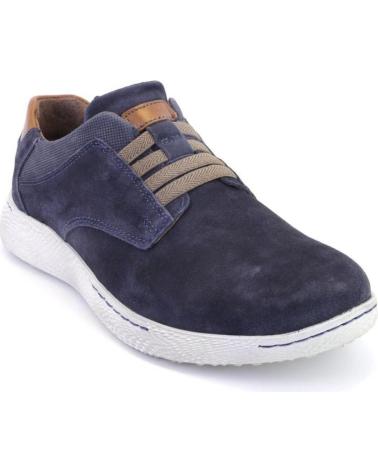Schuhe für Herren ZEN 8999 ZAPATOS DE HOMBRE ANTE-SERRAJE AZUL MARINO