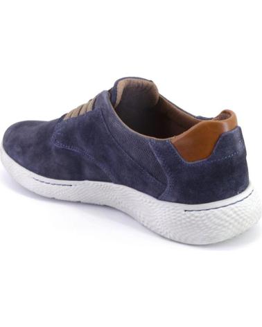 Schuhe für Herren ZEN 8999 ZAPATOS DE HOMBRE ANTE-SERRAJE AZUL MARINO