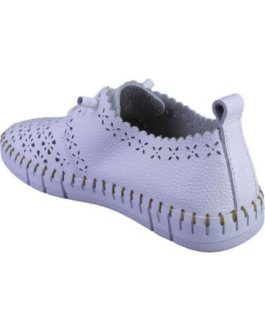Zapatos de Mujer THE HAPPY MONK CRETA012 ZAPATILLAS CASUAL DE MUJER PI BLANCO