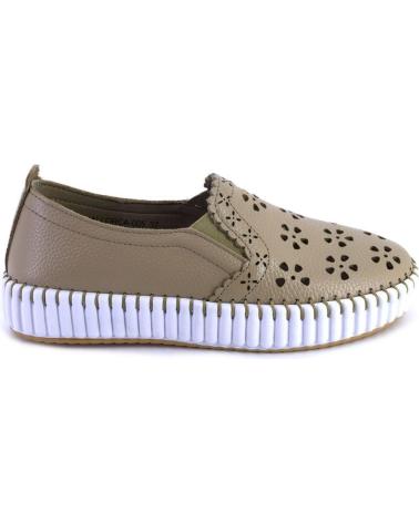 Zapatos de Mujer THE HAPPY MONK MALLORCA005 ZAPATILLAS CASUAL DE MUJER BEIGE