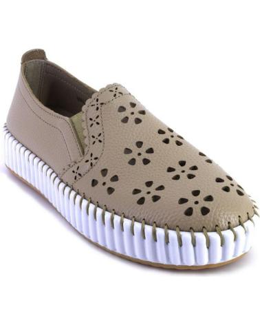 Zapatos de Mujer THE HAPPY MONK MALLORCA005 ZAPATILLAS CASUAL DE MUJER BEIGE