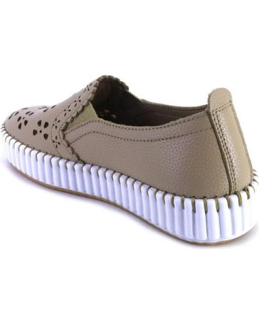Zapatos de Mujer THE HAPPY MONK MALLORCA005 ZAPATILLAS CASUAL DE MUJER BEIGE