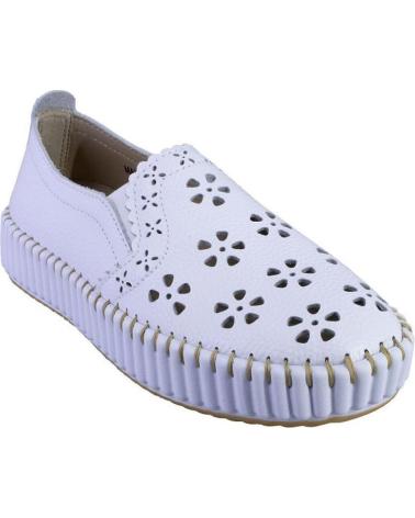 Sportivo per Donna THE HAPPY MONK MALLORCA005 ZAPATILLAS CASUAL DE MUJER BLANCO