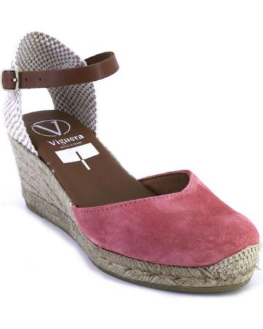 Sandali per Donna VIGUERA 2012VITELO ALPARGATAS DE CUNA CANAMO ESPARTO YUTE DE SALMON