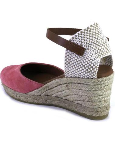 Sandali per Donna VIGUERA 2012VITELO ALPARGATAS DE CUNA CANAMO ESPARTO YUTE DE SALMON