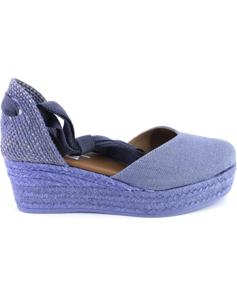 Sandálias de Mulher VIGUERA 2073 ALPARGATAS DE CUNA CANAMO ESPARTO YUTE DE MUJER AZUL JEANS
