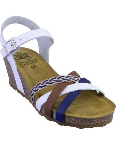 Sandali per Donna THE HAPPY MONK RIVIERA003 SANDALIAS DE MUJER PIE AZUL MARINO