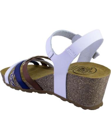 Sandali per Donna THE HAPPY MONK RIVIERA003 SANDALIAS DE MUJER PIE AZUL MARINO