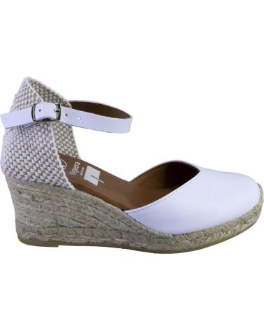 Sandalias de Mujer VIGUERA 2012NAPA ALPARGATAS DE CUNA CANAMO ESPARTO YUTE DE M BLANCO