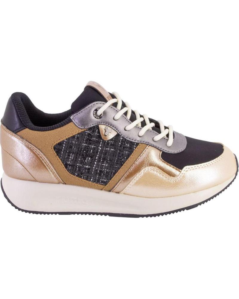 Sportif pour Femme YUMAS PERALBA ZAPATILLAS CASUAL DE MUJER PLATINO