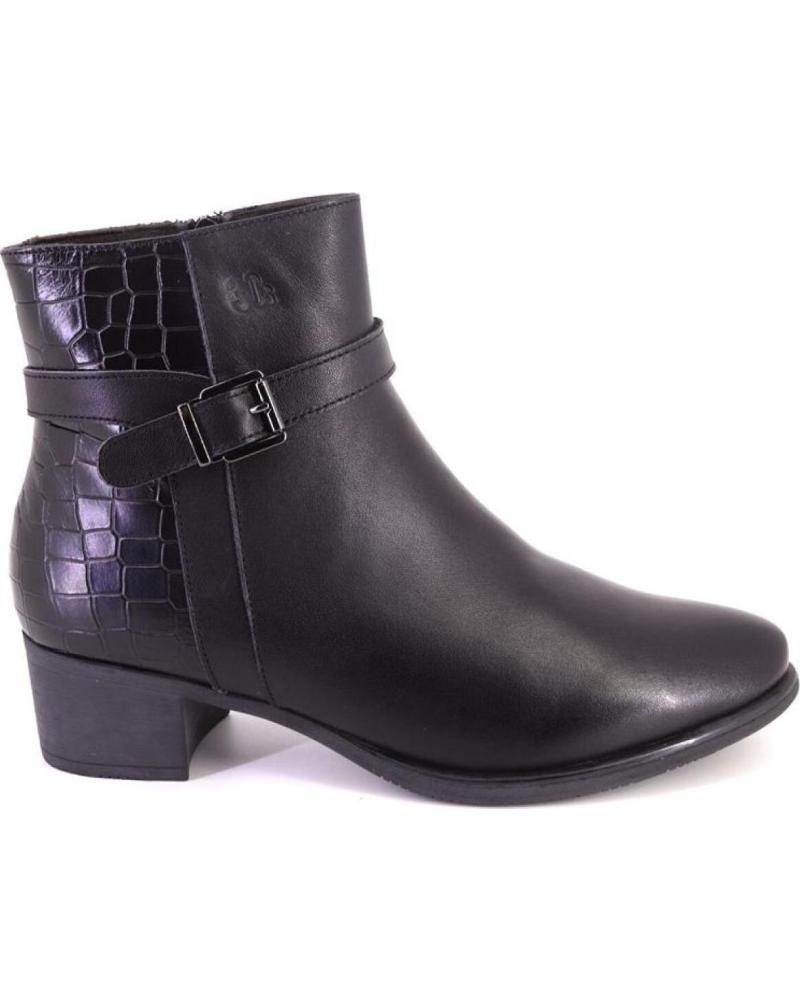 Bottines pour Femme TREINTAS 4017 BOTINES DE MUJER PIEL NEGRO