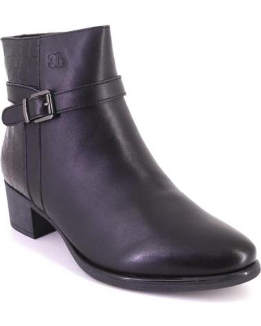 Bottines pour Femme TREINTAS 4017 BOTINES DE MUJER PIEL NEGRO