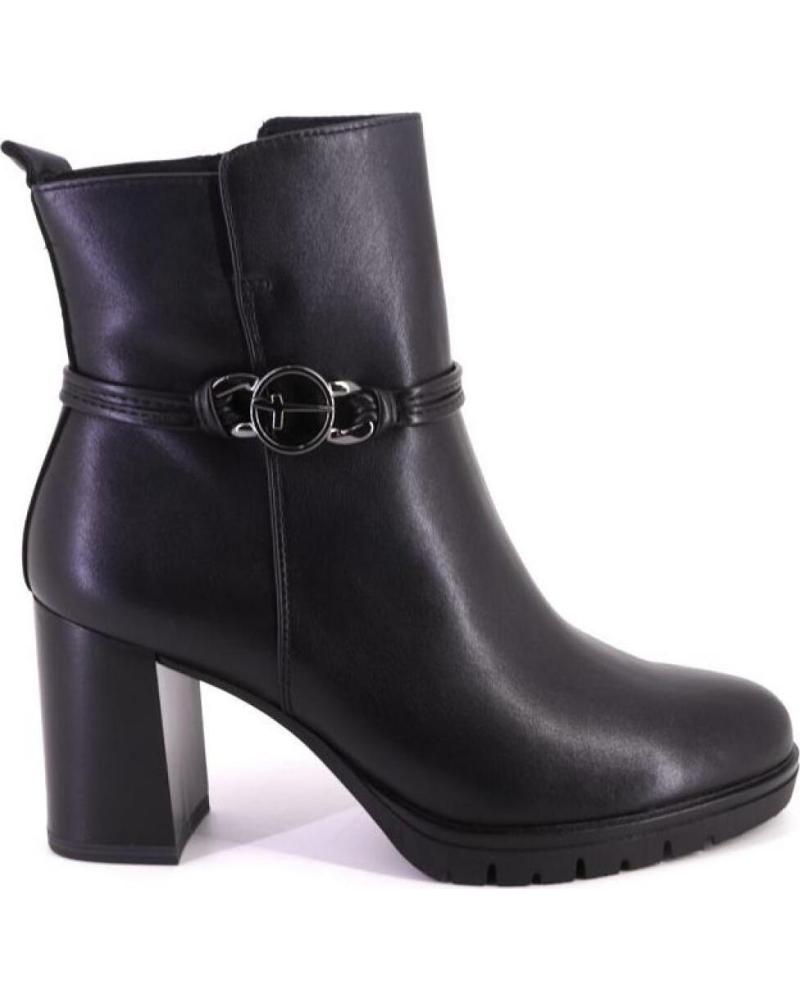 Stivaletti per Donna TAMARIS 25001 BOTINES DE MUJER PIEL NEGRO