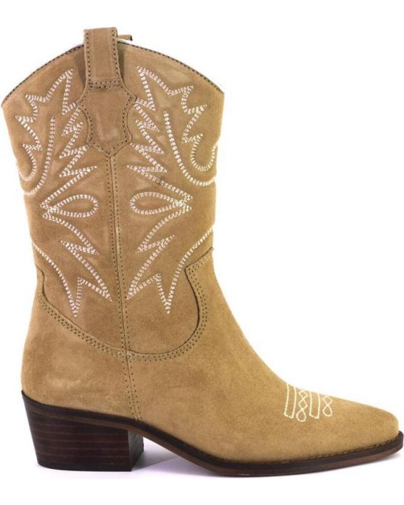 Woman boots LOL SHOES 7126 BOTAS COWBOY DE MUJER PIEL ARENA