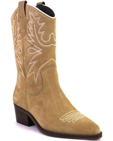 Woman boots LOL SHOES 7126 BOTAS COWBOY DE MUJER PIEL ARENA