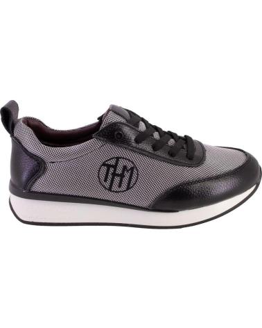 Sportif pour Femme THE HAPPY MONK VANITY10 ZAPATILLAS CASUAL DE MUJER COM NEGRO