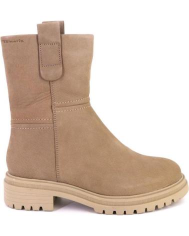 Boots für Damen TAMARIS 26813 BOTAS DE MUJER NOBUK BEIGE