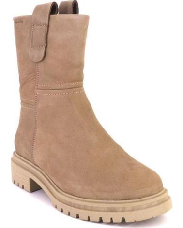 Boots für Damen TAMARIS 26813 BOTAS DE MUJER NOBUK BEIGE