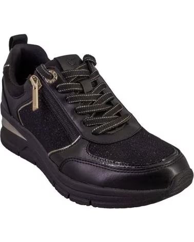 Sportivo per Donna TAMARIS 23721 ZAPATILLAS CASUAL DE MUJER NEGRO