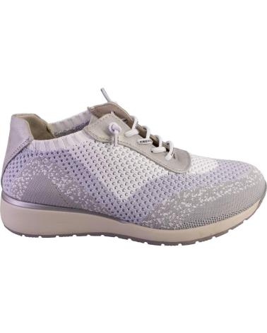 Sportif pour Femme TREINTAS L4163 ZAPATILLAS CASUAL DE MUJER GRIS