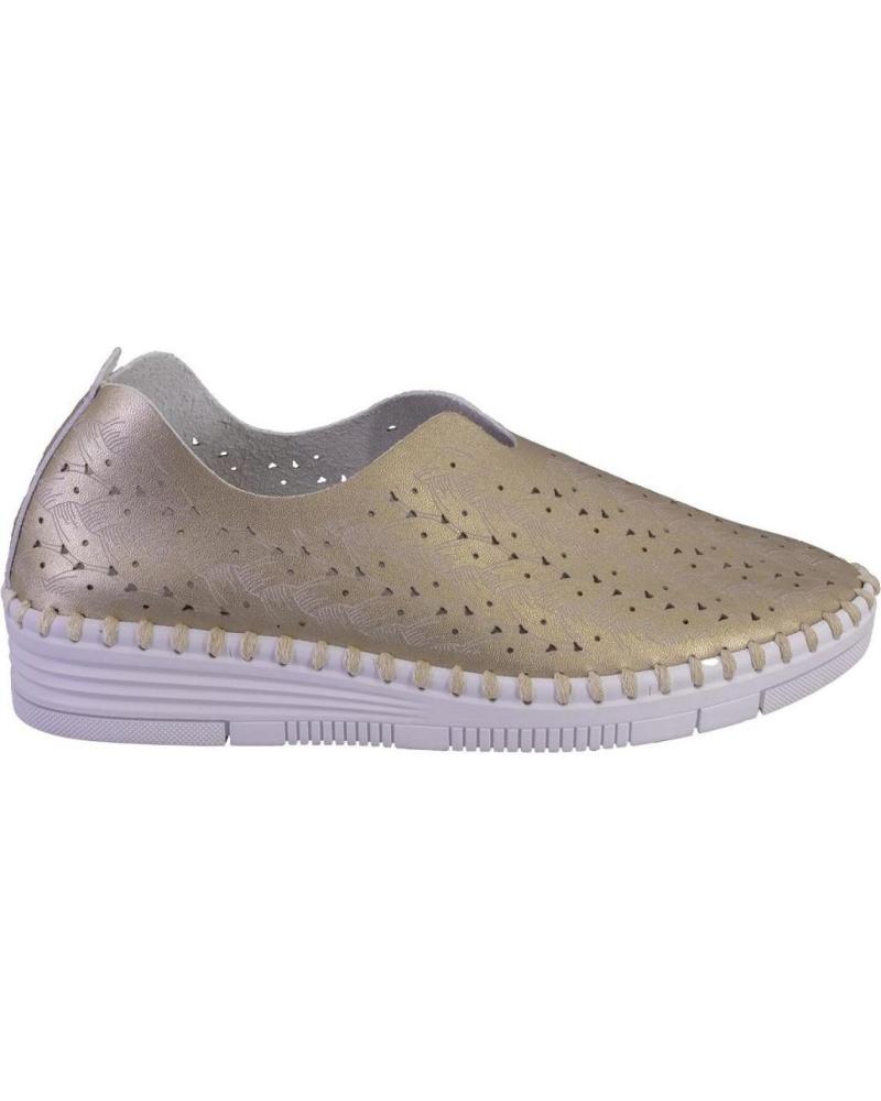Deportivas de Mujer YUMAS BONAIRE ZAPATILLAS CASUAL DE MUJER ORO