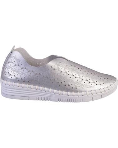 Deportivas de Mujer YUMAS BONAIRE ZAPATILLAS CASUAL DE MUJER PLATA