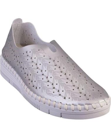 Deportivas de Mujer YUMAS BONAIRE ZAPATILLAS CASUAL DE MUJER PLATA