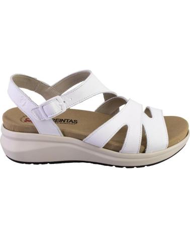 Sandalias de Mujer TREINTAS 4124 SANDALIAS DE MUJER PIEL BLANCO