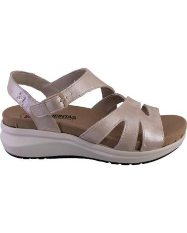 Sandalias de Mujer TREINTAS 4124 SANDALIAS DE MUJER PIEL ORO