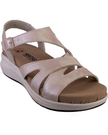 Sandalias de Mujer TREINTAS 4124 SANDALIAS DE MUJER PIEL ORO