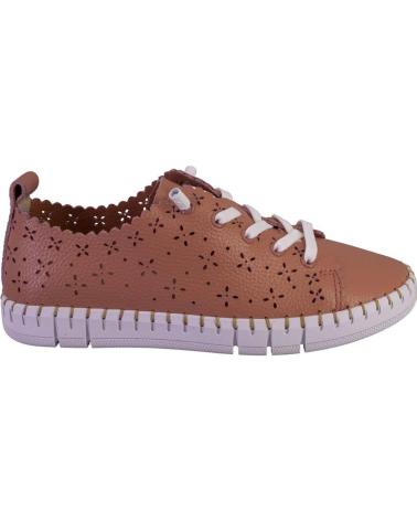 Sportivo per Donna THE HAPPY MONK 002 ZAPATILLAS CASUAL DE MUJER PIEL CORAL