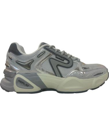 Sportivo per Donna REPLAY DESTINY W MIX RS9N0001T PLATA GRIS