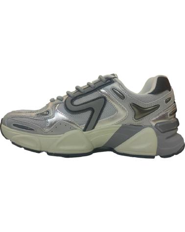 Deportivas de Mujer REPLAY DESTINY W MIX RS9N0001T PLATA GRIS