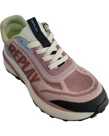 Deportivas de Mujer REPLAY ATHENA VARIETY RS4V0022T ROSA