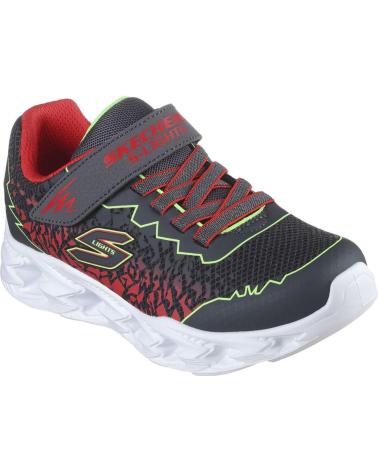 Sportivo per Bambina e Bambino SKECHERS DEPORTIVAS S-LIGHTS® VORTEX 2 ROJO