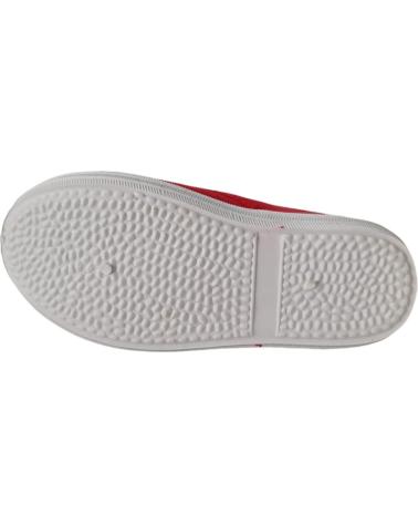 Esportes  de Menina e Menino COLORES ZAPATILLA LONA 2417 ROJO