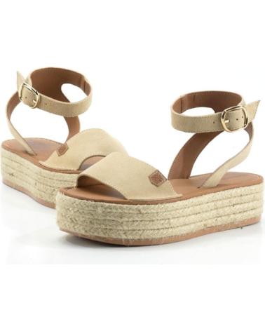 Sandali per Donna POPA SANDALIAS PLANAS ALBIR MUJER ARENA BEIGE
