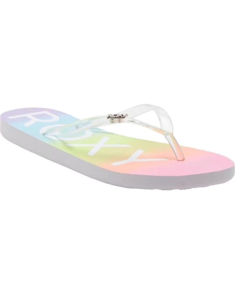 ROXY VIVA JELLY SNDL RAI FLIP-FLOPS FOR WOMEN - PASTEL GRADIENT DESIGN ROSA