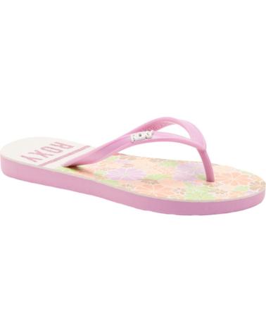 Tongs pour Fille ROXY - CHANCLAS ROSAS PARA MUJER - VIVA STAMP MORADO