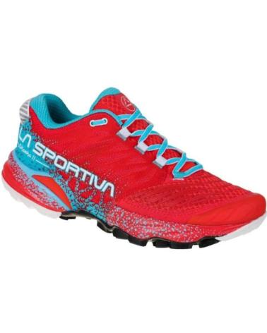 SCARPE LA SPORTIVA AKASHA ROSSO/TURCHESE ROJO