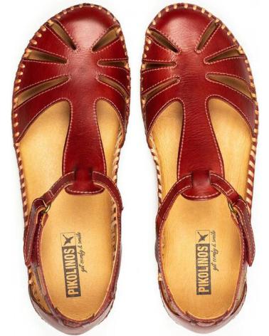 Sandales pour Femme PIKOLINOS SANDALIAS 0802 CADAQUES BURDEOS ROJO