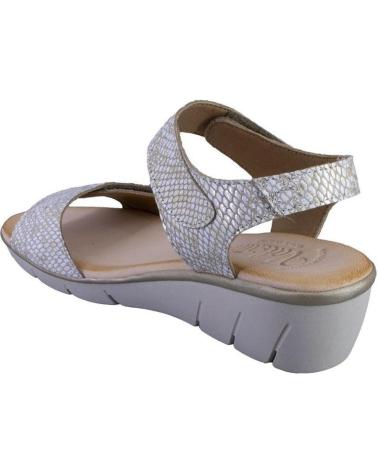 Sandalias de Mujer VALERIAS 9005 SANDALIAS DE MUJER PIEL PLATINO