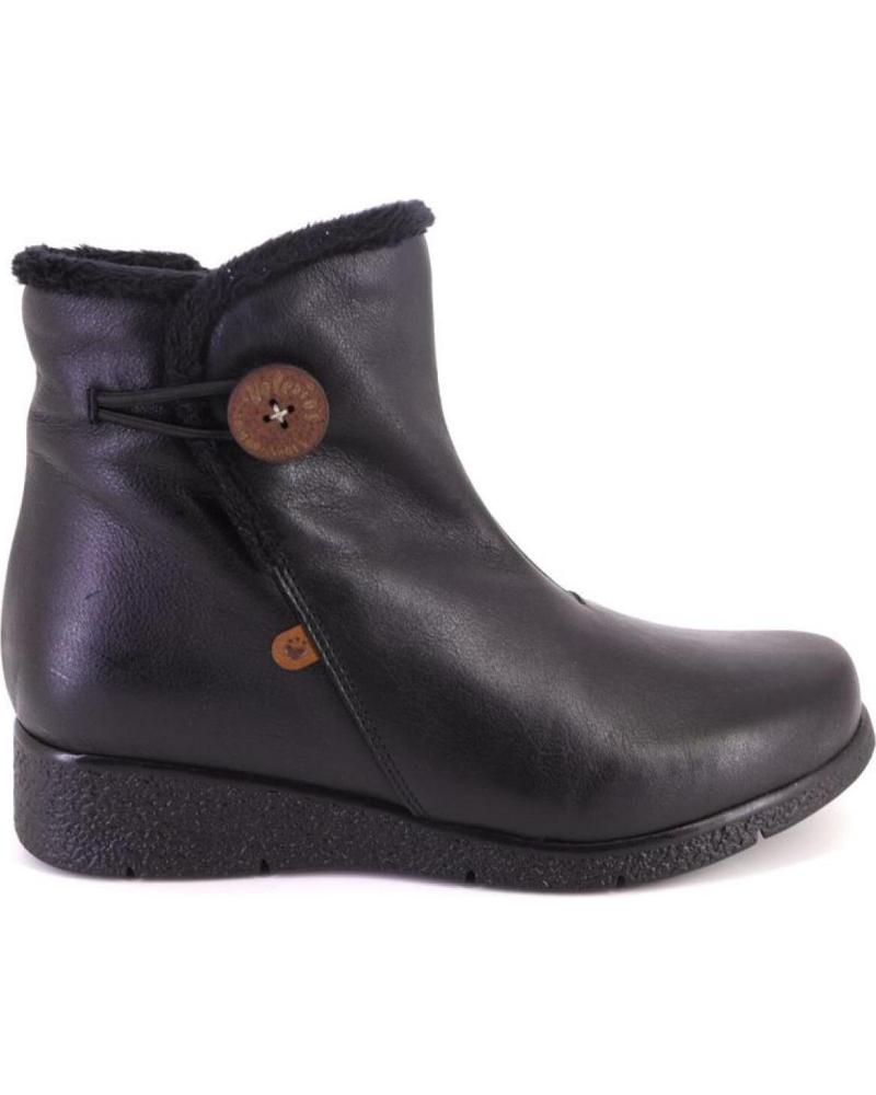 Stivaletti per Donna VALERIAS 9520 BOTINES DE MUJER PIEL CON CREMALLERA NEGRO