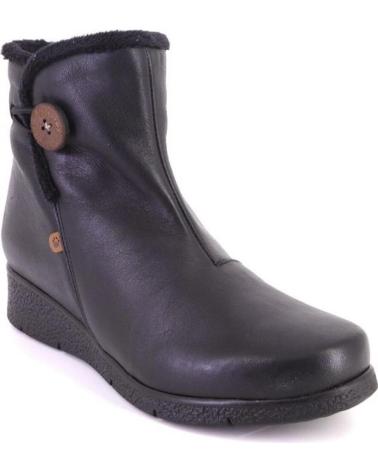 Stivaletti per Donna VALERIAS 9520 BOTINES DE MUJER PIEL CON CREMALLERA NEGRO