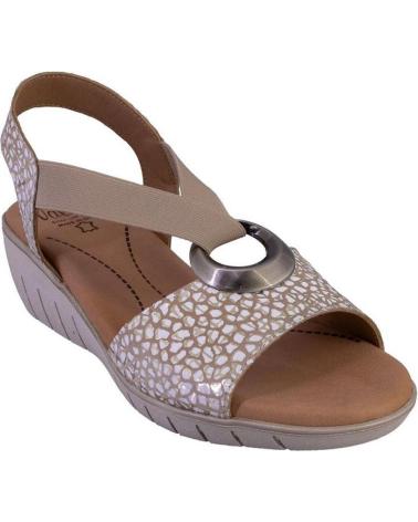 Sandalias de Mujer VALERIAS 1006 SANDALIAS DE MUJER PIEL PLATINO