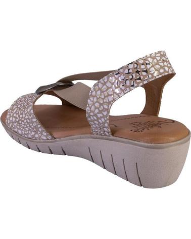 Sandalias de Mujer VALERIAS 1006 SANDALIAS DE MUJER PIEL PLATINO