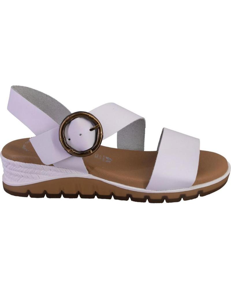 Sandalias de Mujer VALERIAS 1130 SANDALIAS DE MUJER PIEL BLANCO