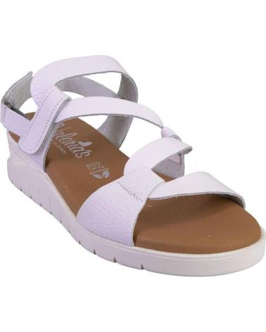 Sandalias de Mujer VALERIAS 1150 SANDALIAS DE MUJER PIEL BLANCO