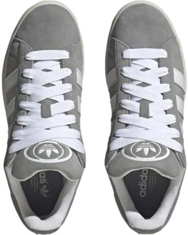 ADIDAS MODELO CAMPUS 00S GRETHR-FTWWHT-OWHITE PARA HOMBRE COLOR GRI GRIS