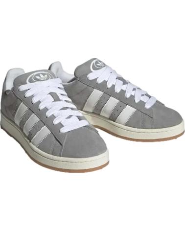 ADIDAS MODELO CAMPUS 00S GRETHR-FTWWHT-OWHITE PARA HOMBRE COLOR GRI GRIS